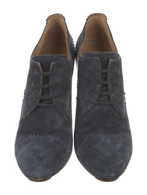 Balensi Paris Suede Lace-Up Boots