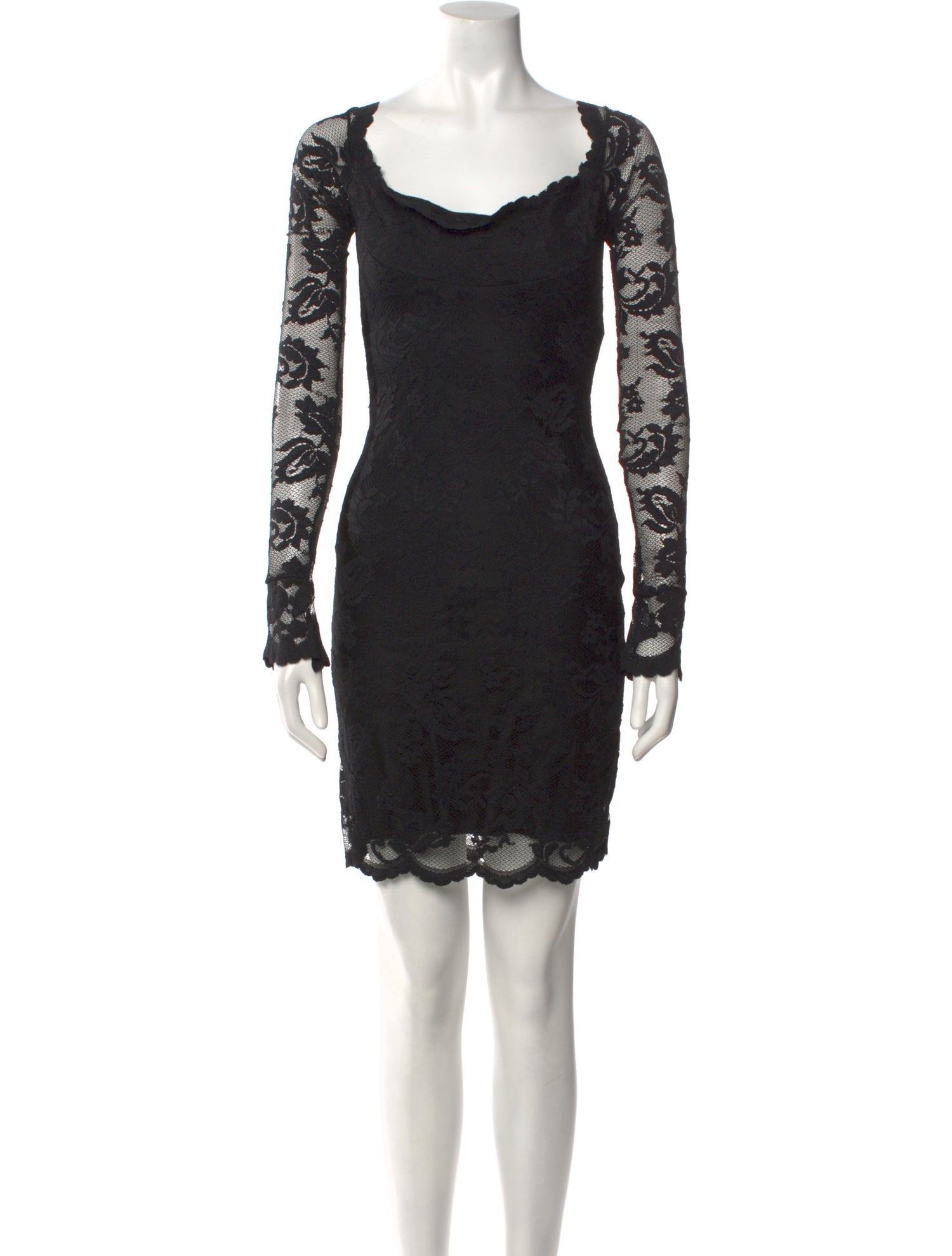 Balensi Paris Lace Mini Dress
