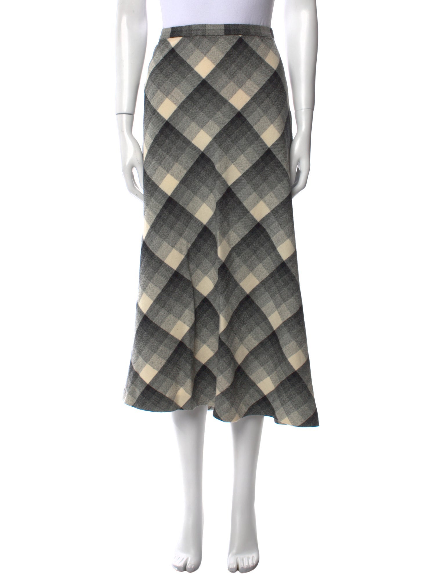 Balenciaga 2004 Midi Length Skirt