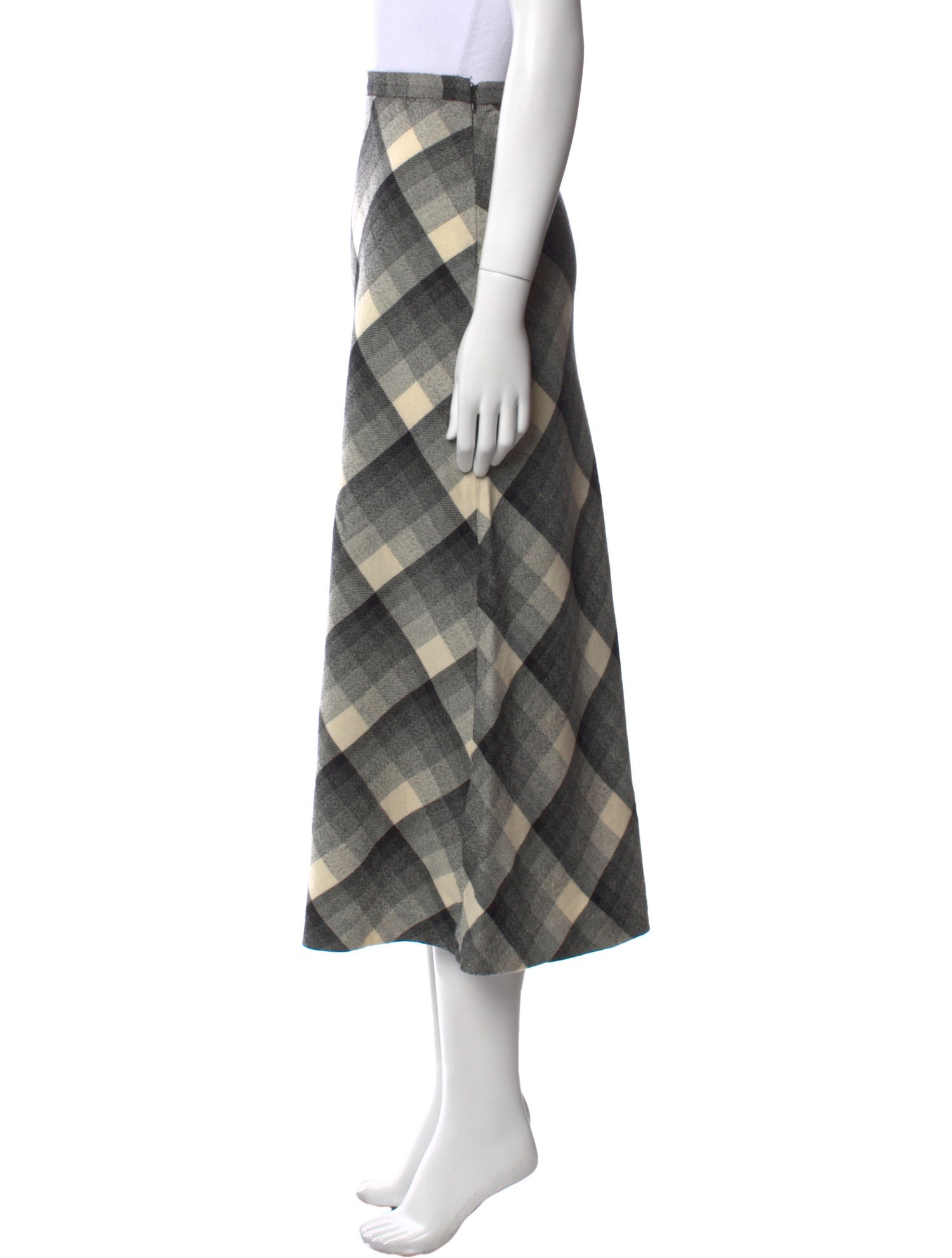 Balenciaga 2004 Midi Length Skirt