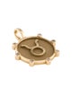Baby Gold 14K Diamond Taurus Amulet Pendant