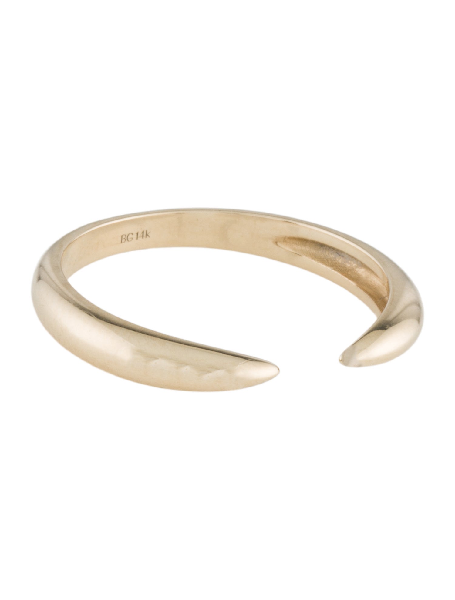 Baby Gold 14K Claw Band Ring