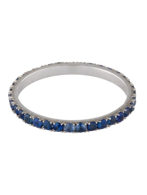 Baby Gold 14K Blue Sapphire Eternity Band