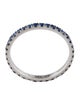 Baby Gold 14K Blue Sapphire Eternity Band