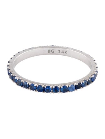 Baby Gold 14K Sapphire Eternity Band