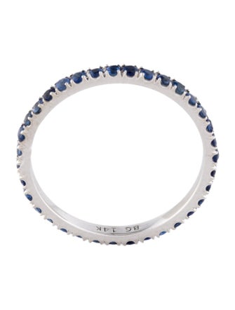 Baby Gold 14K Sapphire Eternity Band