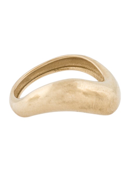 Baby Gold 14K Puff Wave Ring
