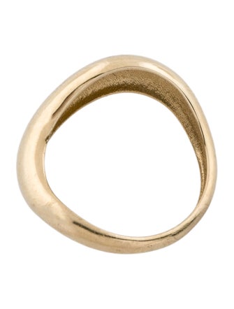 Baby Gold 14K Puff Wave Ring