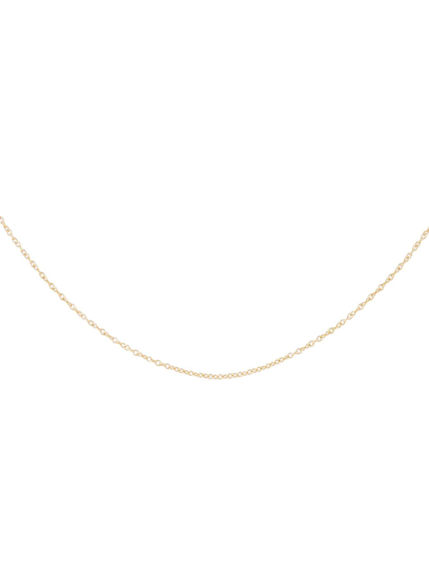 Baby Gold 14K Cable Chain Necklace