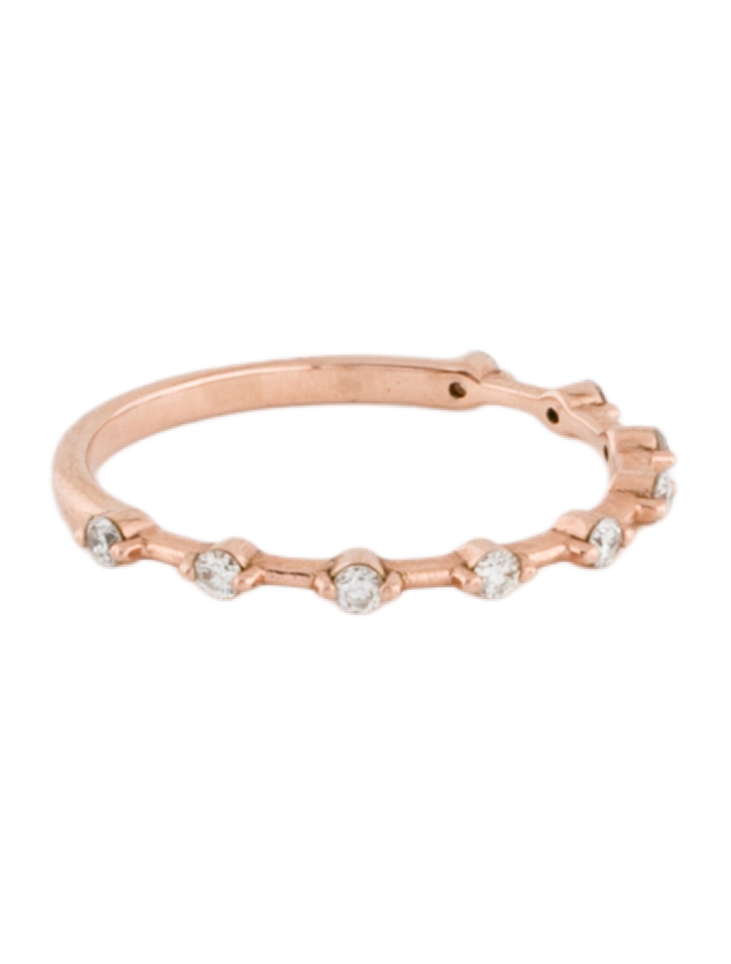 Baby Gold 14K Floating Diamonds Ring