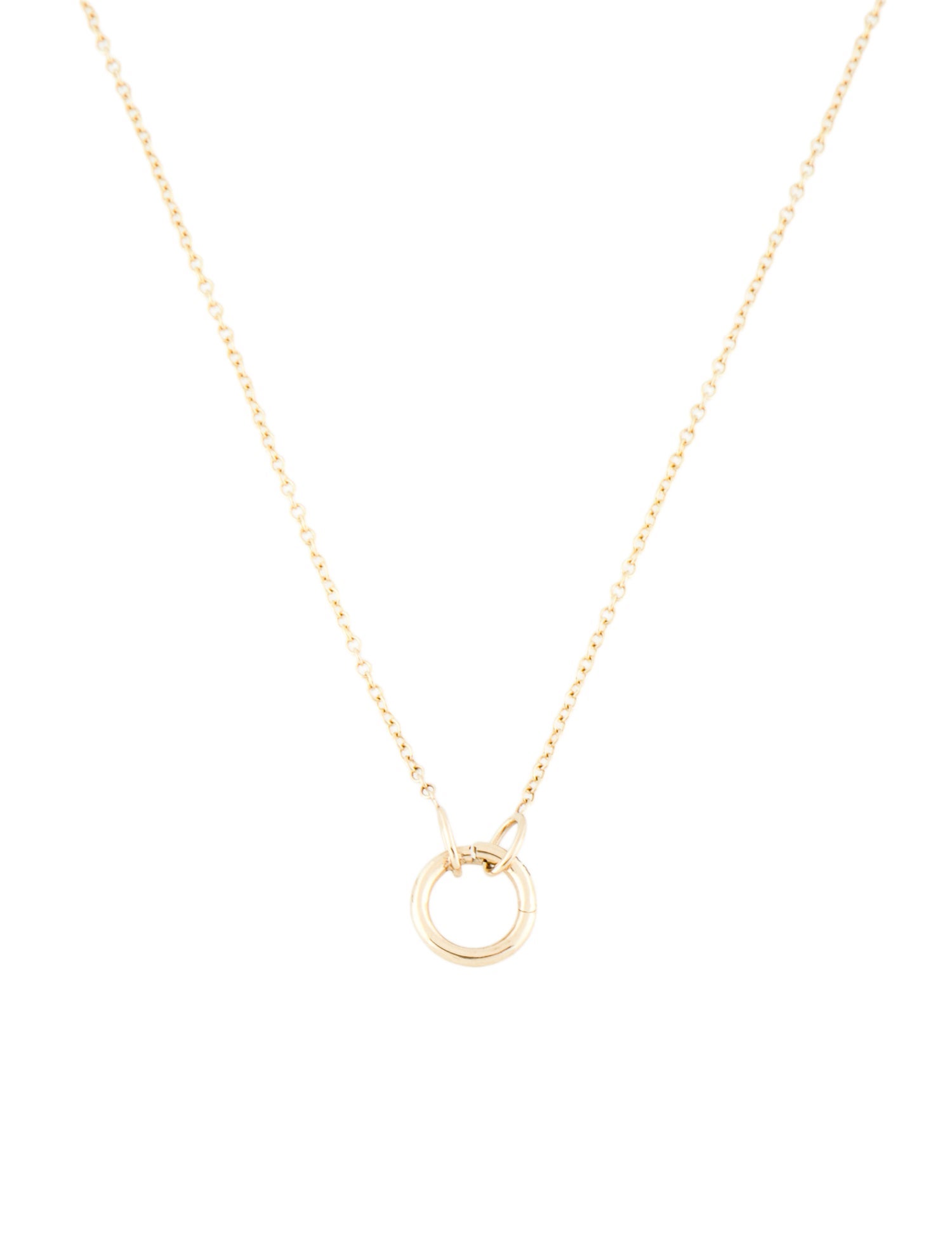 Baby Gold Connector Cable Chain Necklace