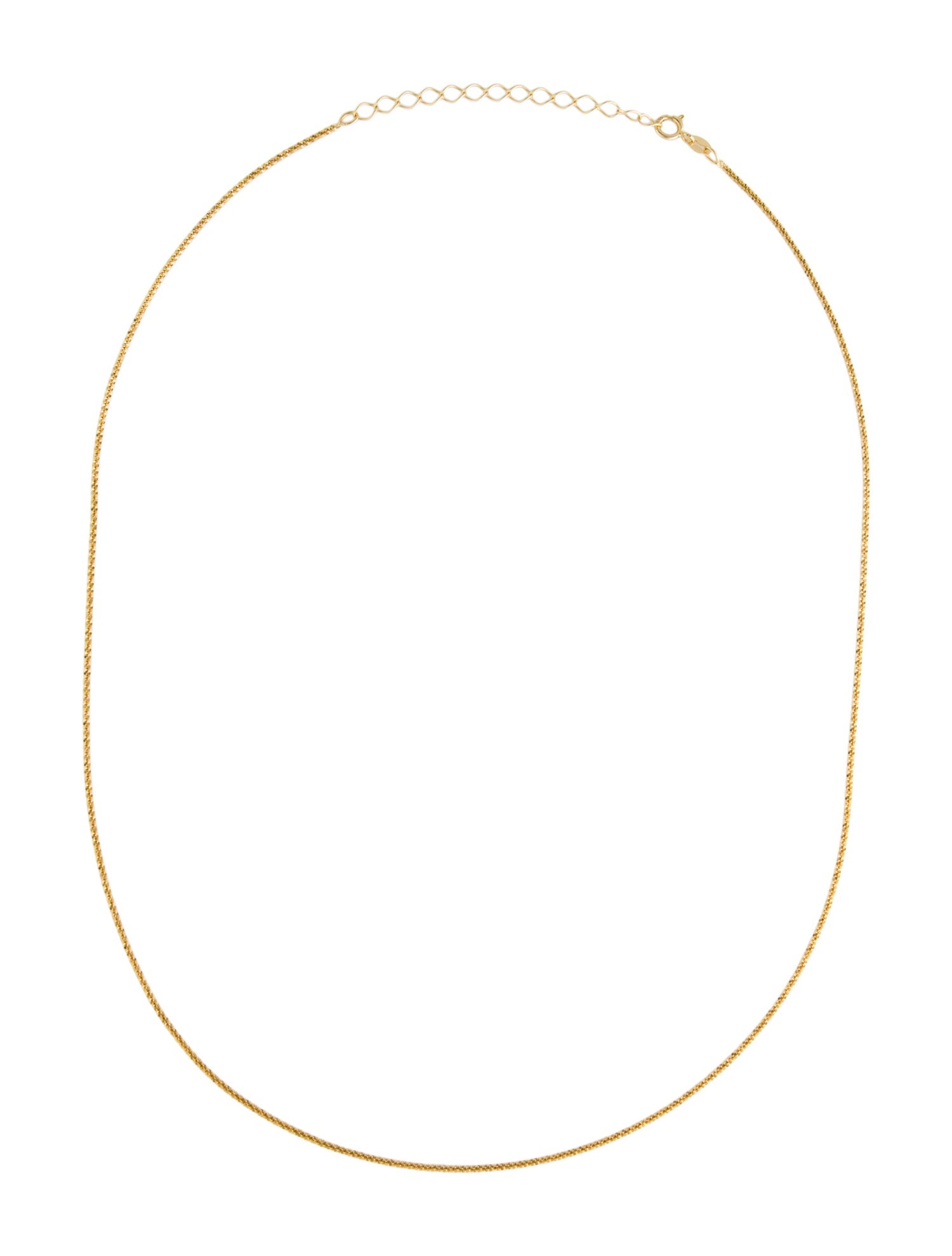 Baby Gold 14K Glimmer Chain Necklace