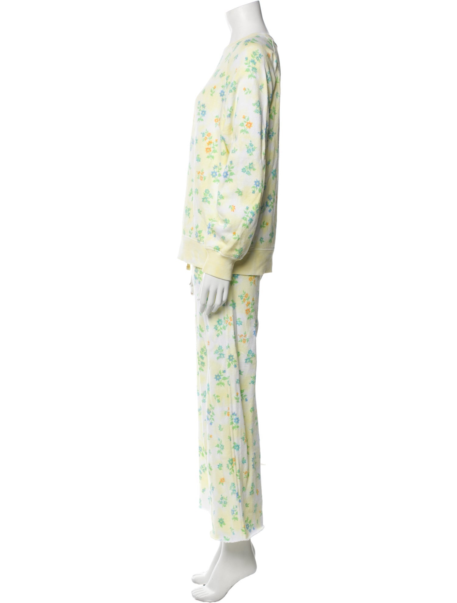 Bandier Floral Print Pant Set