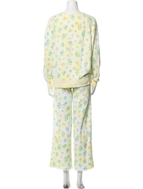 Bandier Floral Print Pant Set