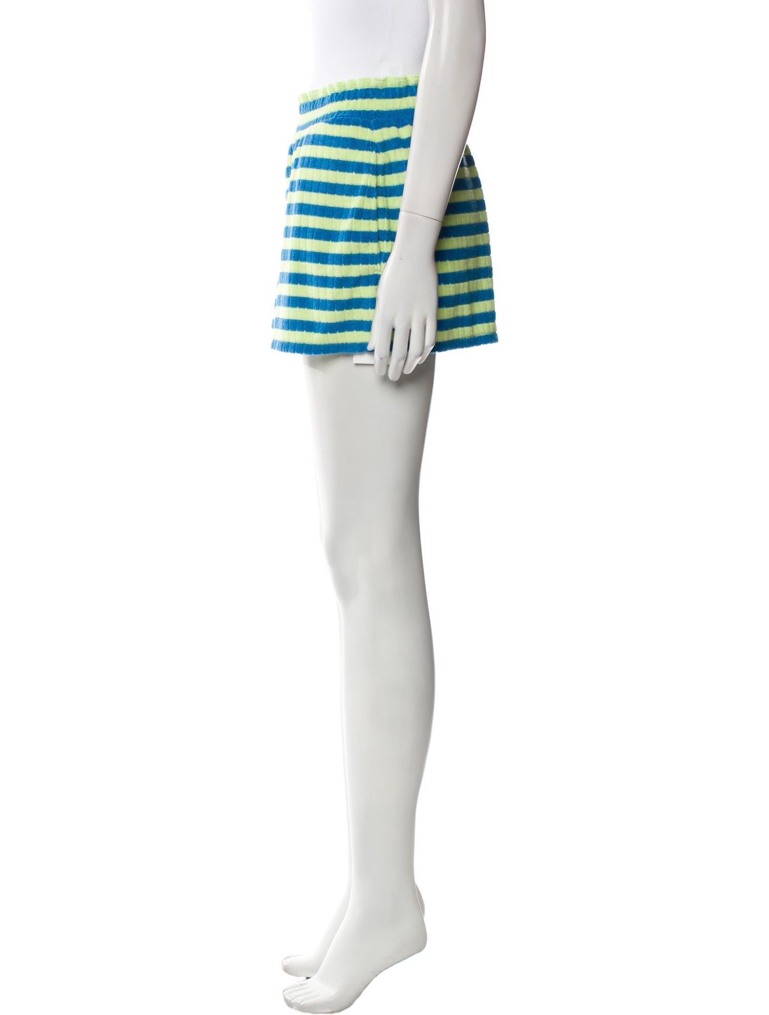 Bandier Striped Mini Shorts