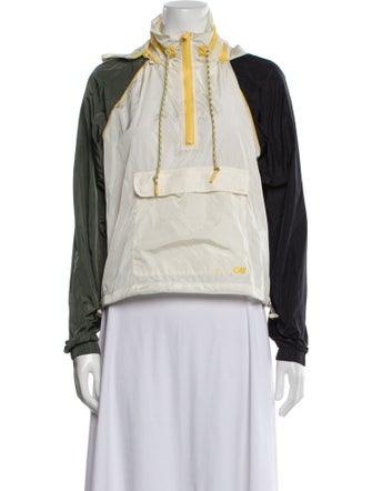 Bandier Colorblock Pattern Jacket