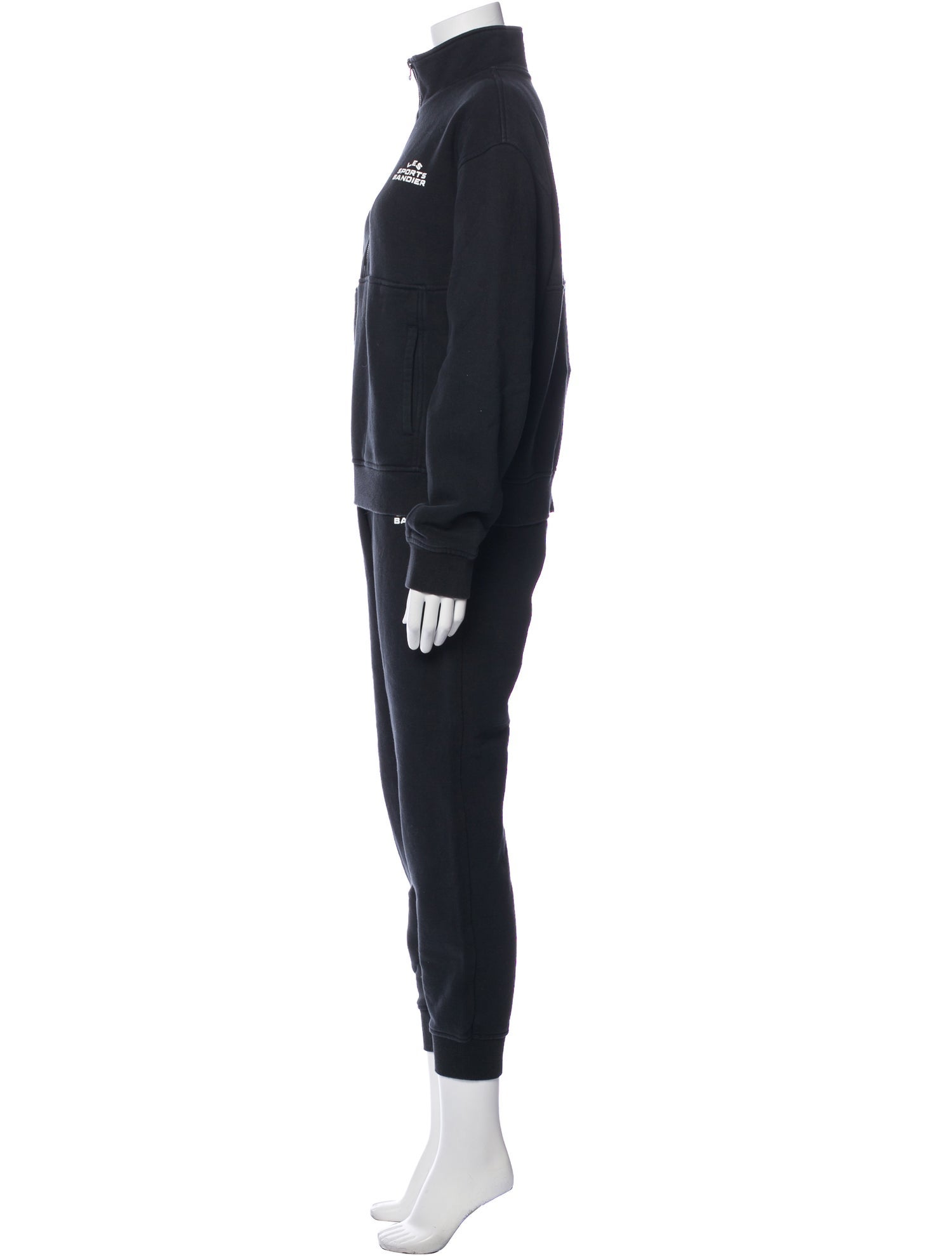 Bandier Embroidered Accent Pant Set