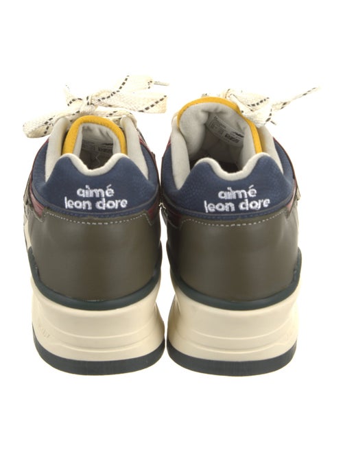 Aimé Leon Dore x New Balance Suede Printed Athletic Sneakers