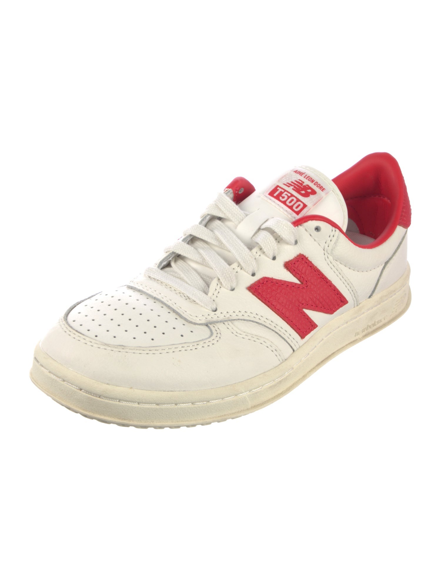 Aimé Leon Dore x New Balance Leather Colorblock Pattern Sneakers