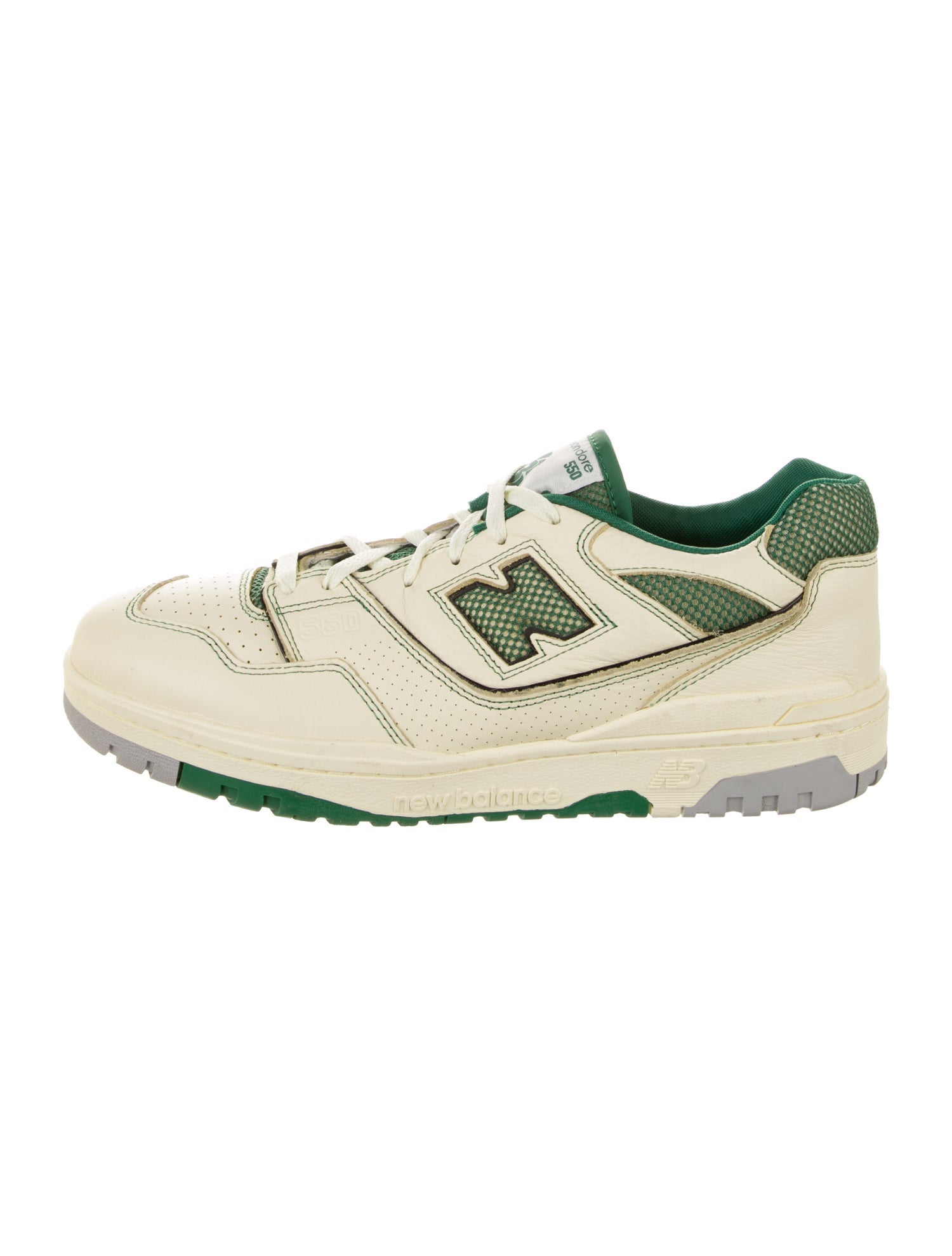 Aimé Leon Dore x New Balance Leather Colorblock Pattern Athletic Sneakers
