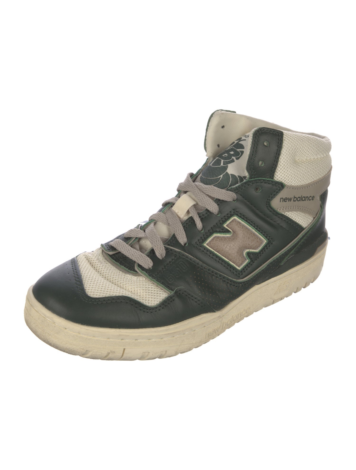 Aimé Leon Dore x New Balance Leather Printed Sneakers