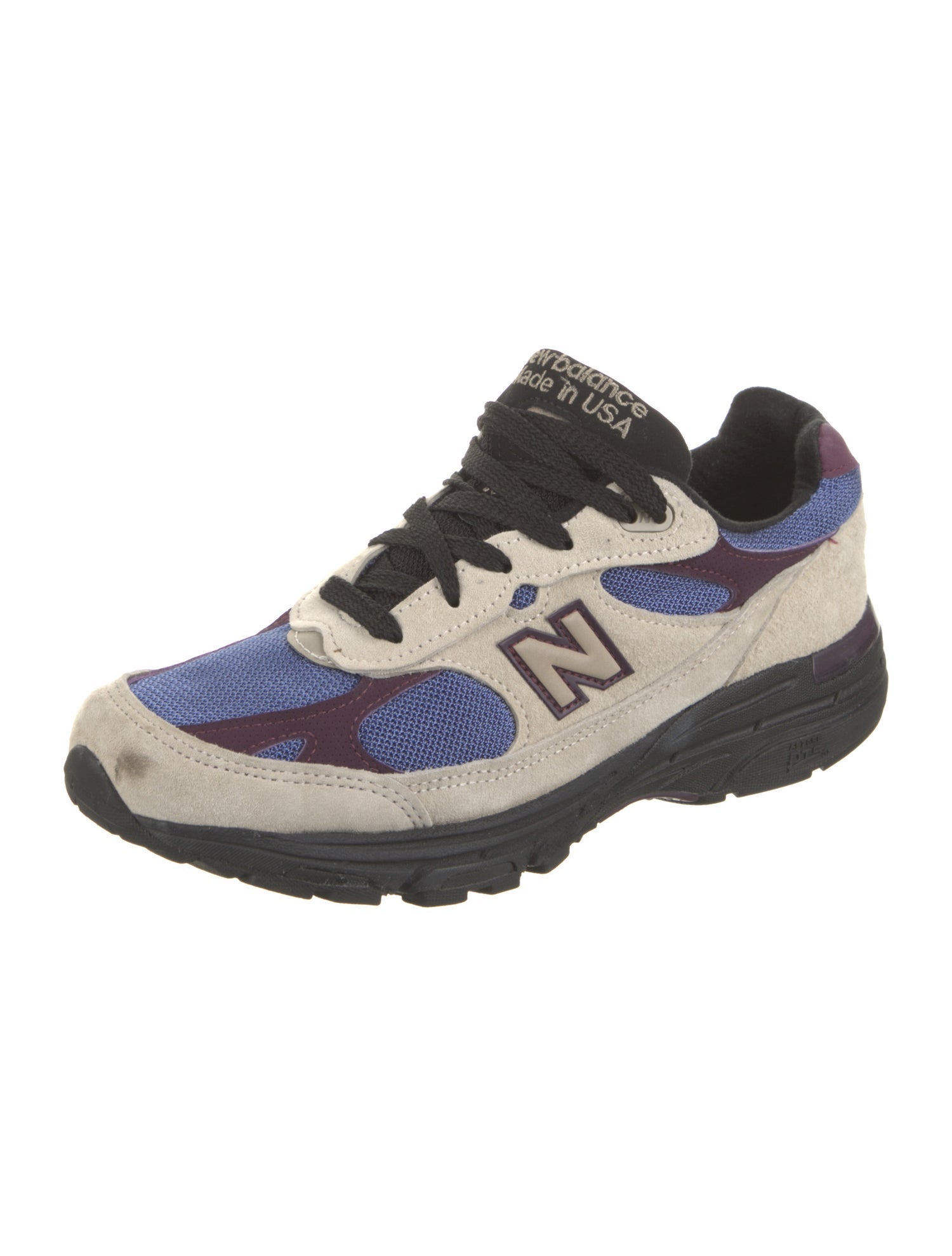 Aimé Leon Dore x New Balance Leather Printed Athletic Sneakers