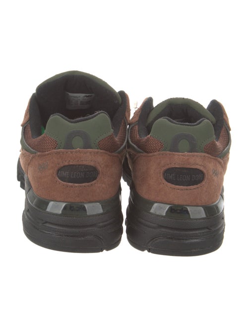 Aimé Leon Dore x New Balance Suede Printed Athletic Sneakers