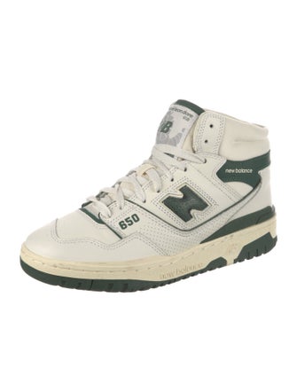 Aimé Leon Dore x New Balance Leather Printed Sneakers