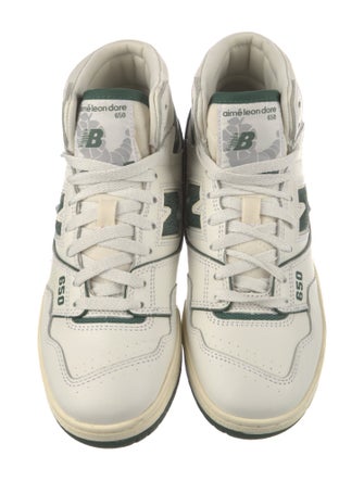 Aimé Leon Dore x New Balance Leather Printed Sneakers