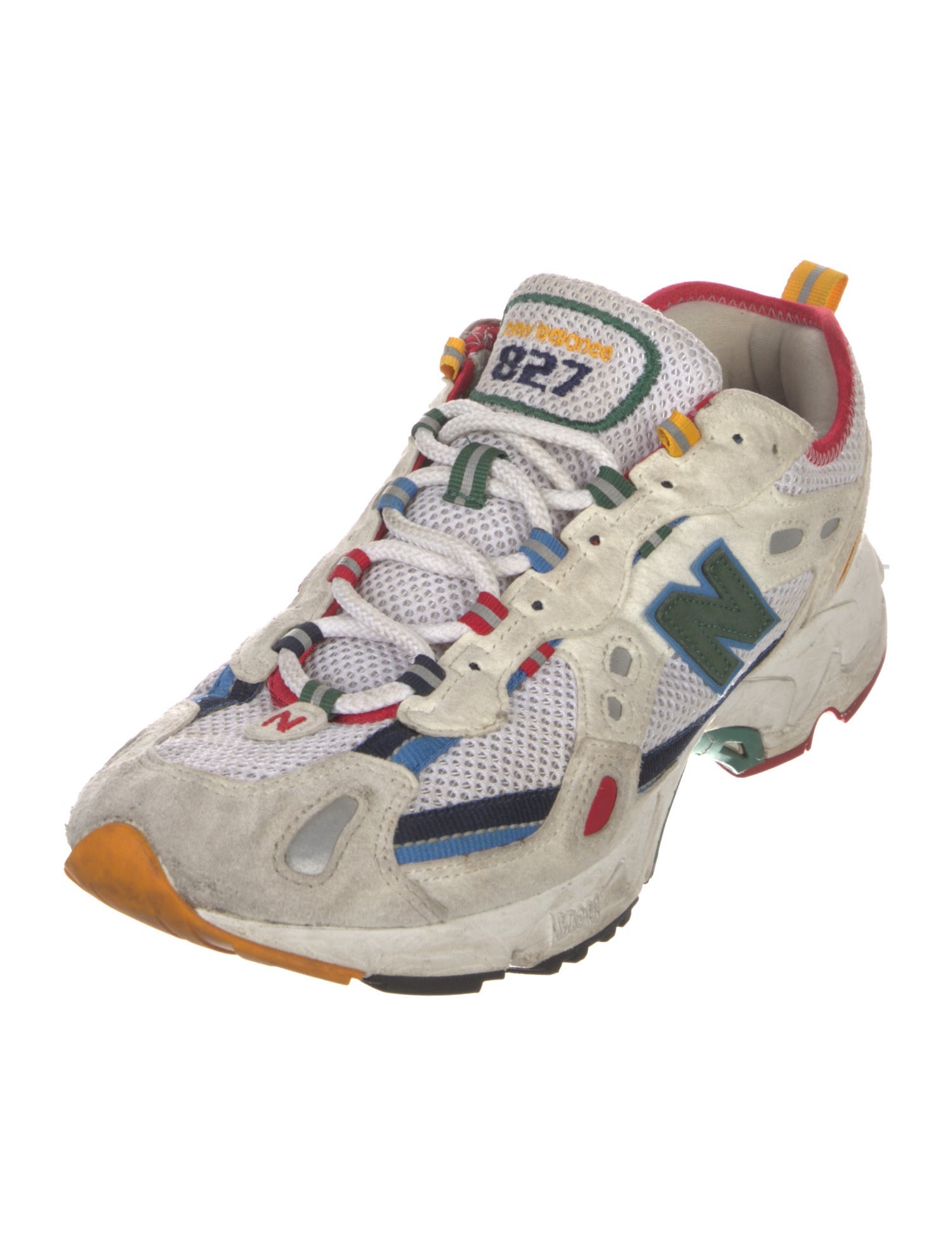 Aimé Leon Dore x New Balance Leather Printed Athletic Sneakers