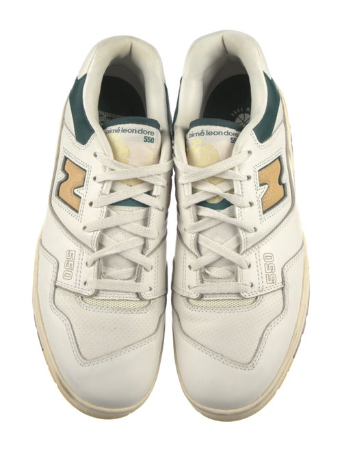 Aimé Leon Dore x New Balance Leather Printed Sneakers