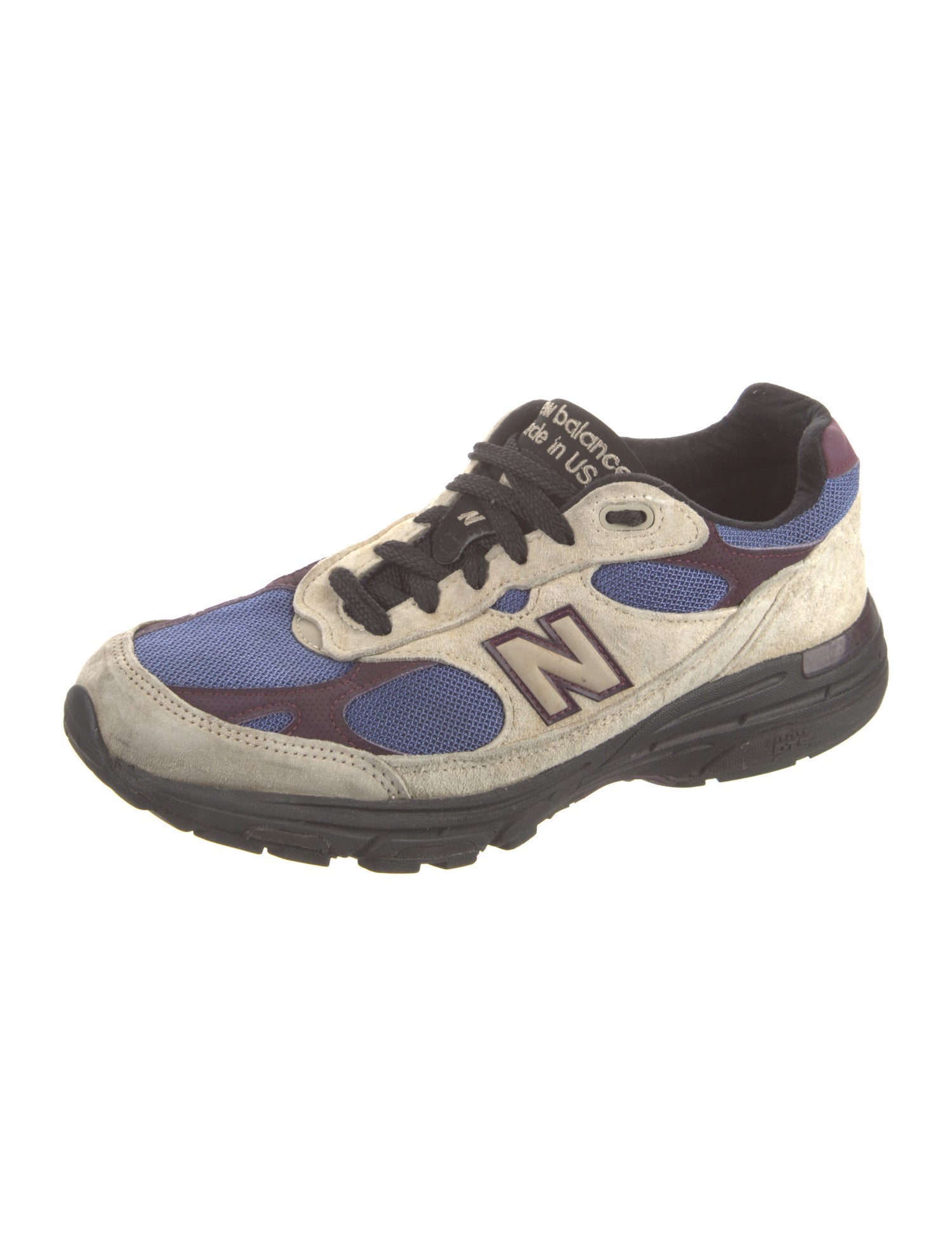 Aimé Leon Dore x New Balance Suede Printed Sneakers