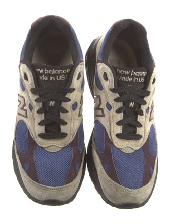 Aimé Leon Dore x New Balance Suede Printed Sneakers