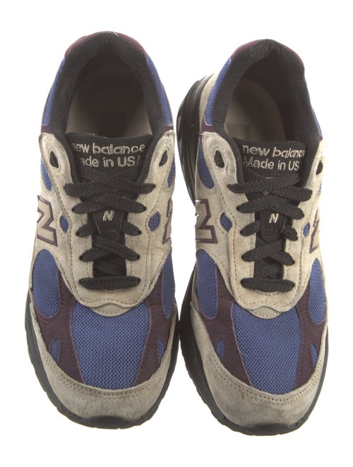 Aimé Leon Dore x New Balance Suede Printed Sneakers