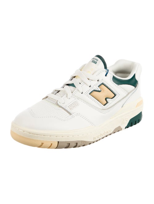 Aimé Leon Dore x New Balance Leather Printed Sneakers