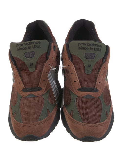 Aimé Leon Dore x New Balance 993 'Brown' Athletic Sneakers