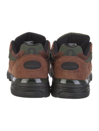 Aimé Leon Dore x New Balance 993 'Brown' Athletic Sneakers
