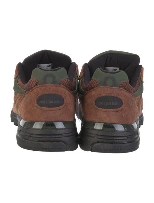 Aimé Leon Dore x New Balance 993 'Brown' Athletic Sneakers