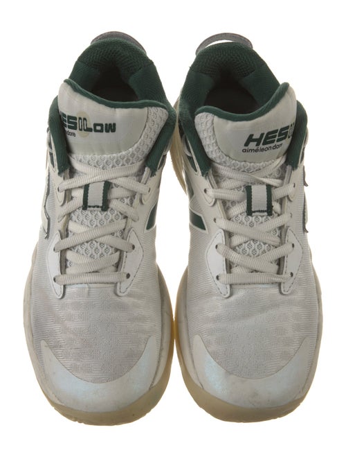 Aimé Leon Dore x New Balance Leather Printed Sneakers