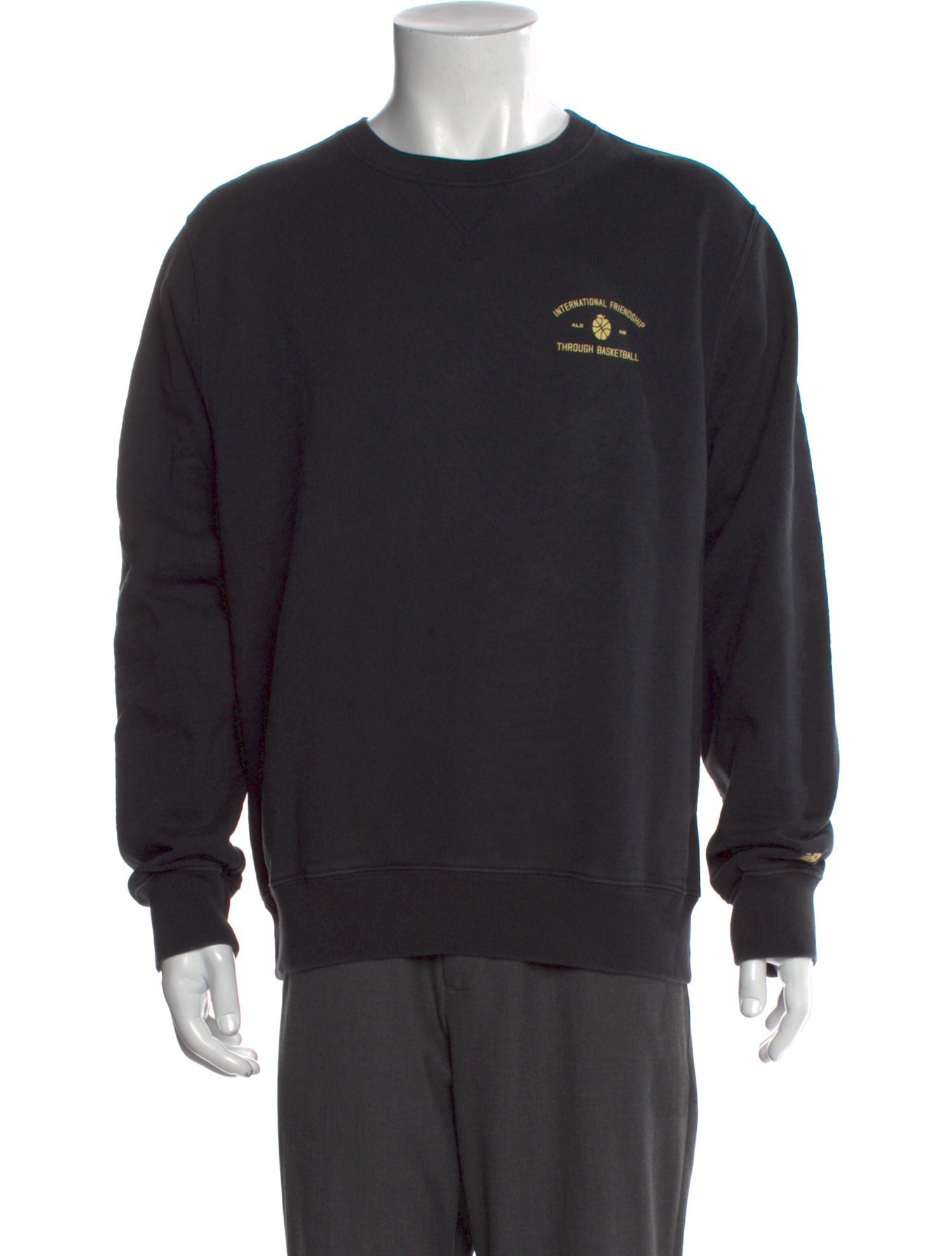 Aimé Leon Dore x New Balance Graphic Print Crew Neck Sweatshirt