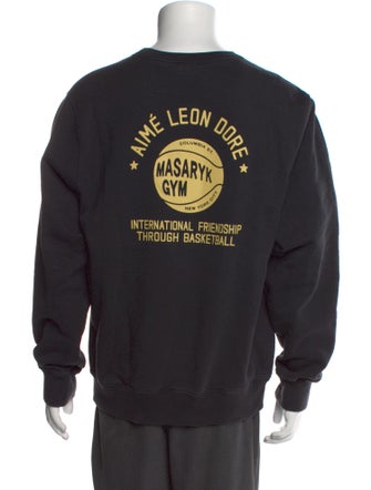 Aimé Leon Dore x New Balance Graphic Print Crew Neck Sweatshirt