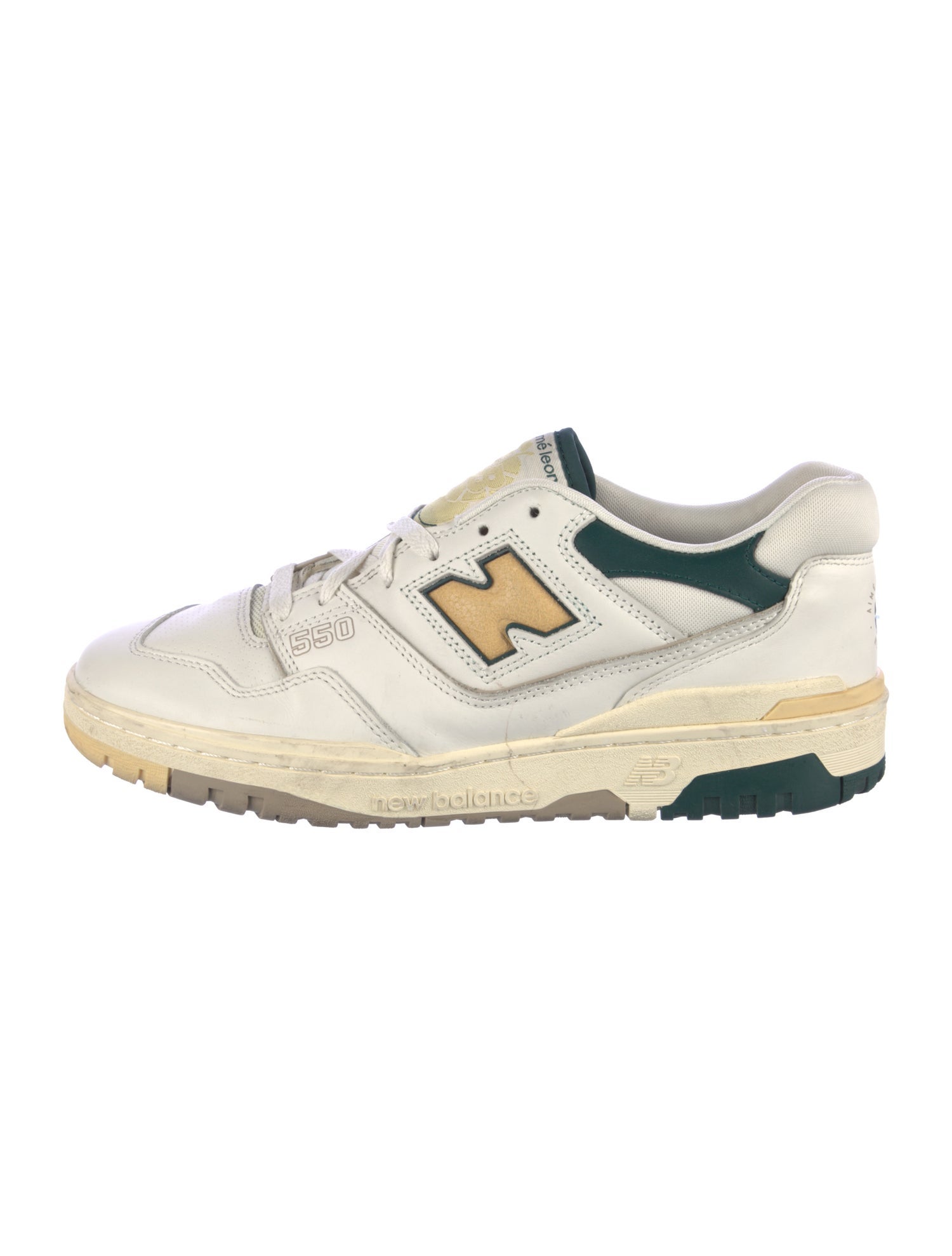 Aimé Leon Dore x New Balance Leather Printed Athletic Sneakers