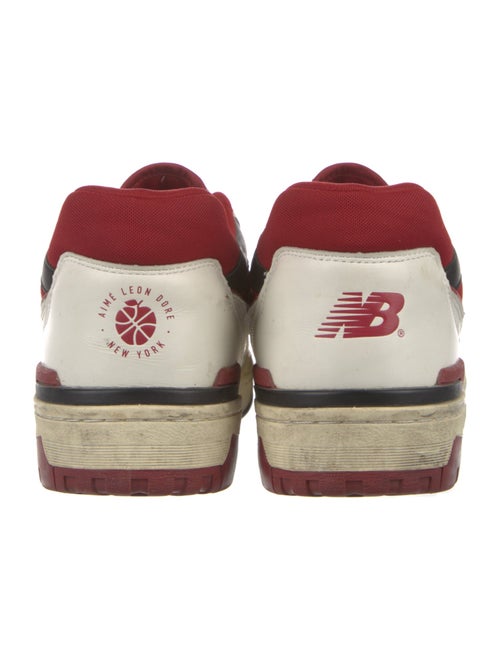 Aimé Leon Dore x New Balance Leather Printed Sneakers