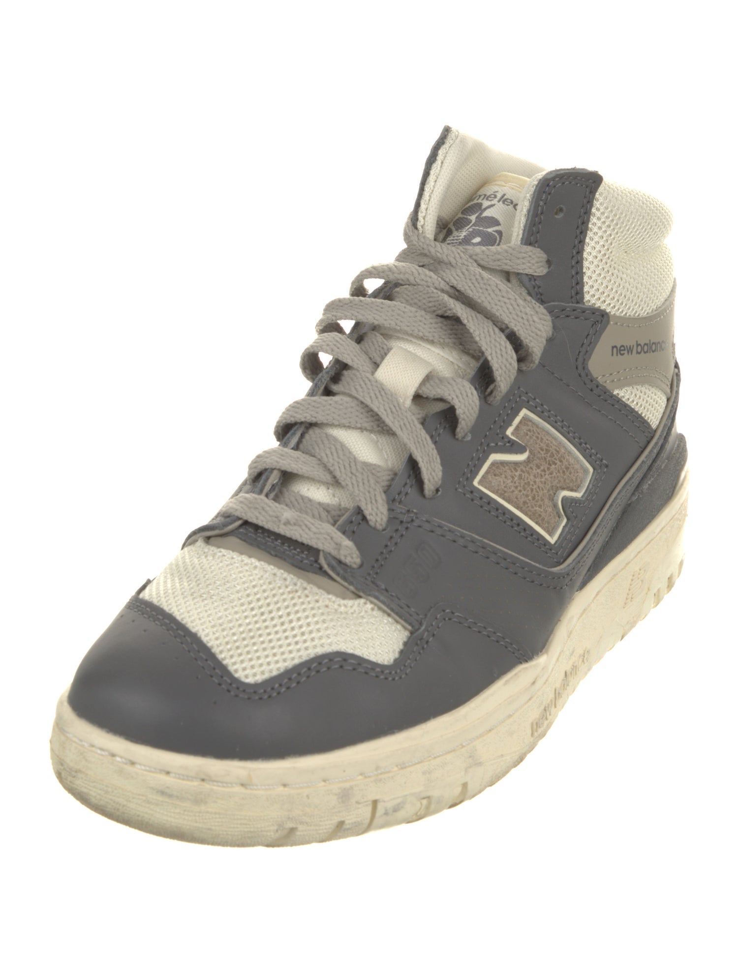 Aimé Leon Dore x New Balance Leather Colorblock Pattern Sneakers