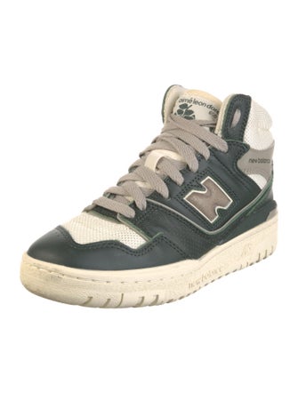 Aimé Leon Dore x New Balance Leather Printed Sneakers