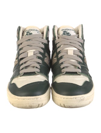 Aimé Leon Dore x New Balance Leather Printed Sneakers