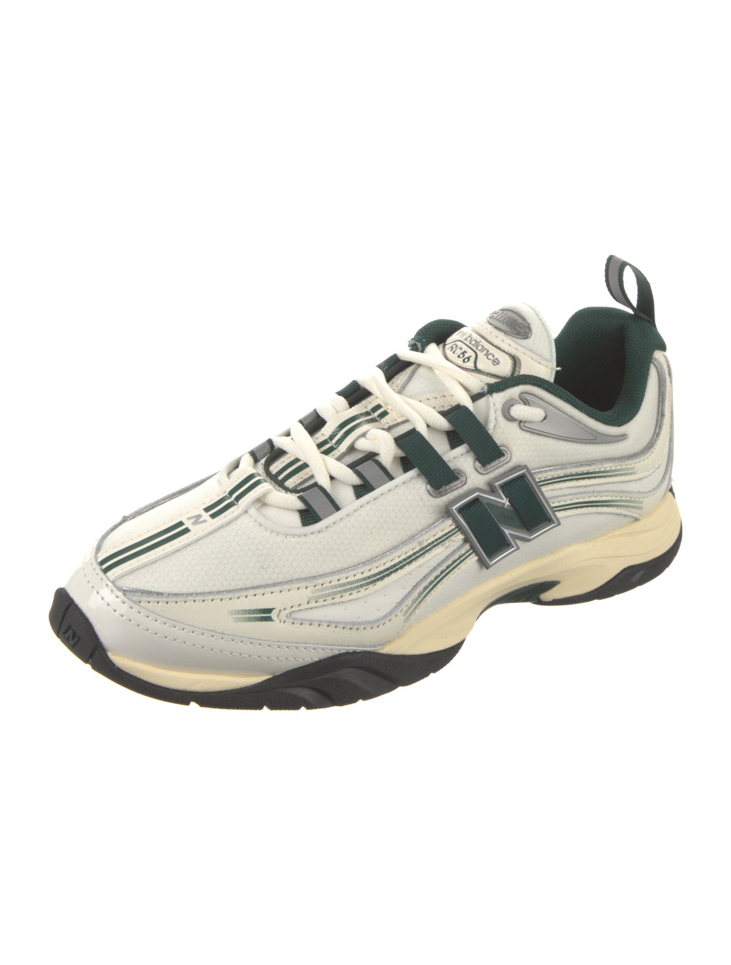 Aimé Leon Dore x New Balance Leather Printed Sneakers