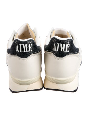 Aimé Leon Dore x New Balance Leather Athletic Sneakers