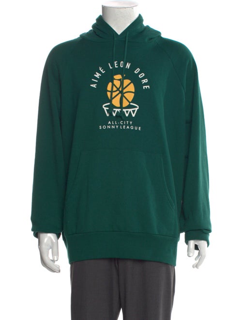 Aimé Leon Dore x New Balance Graphic Print Crew Neck Hoodie