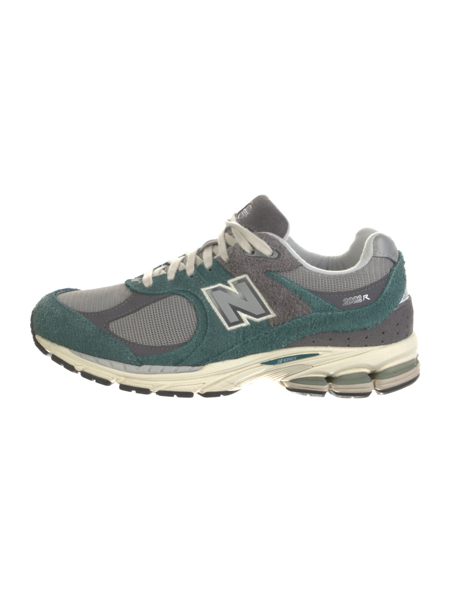 New Balance Suede Colorblock Pattern Athletic Sneakers